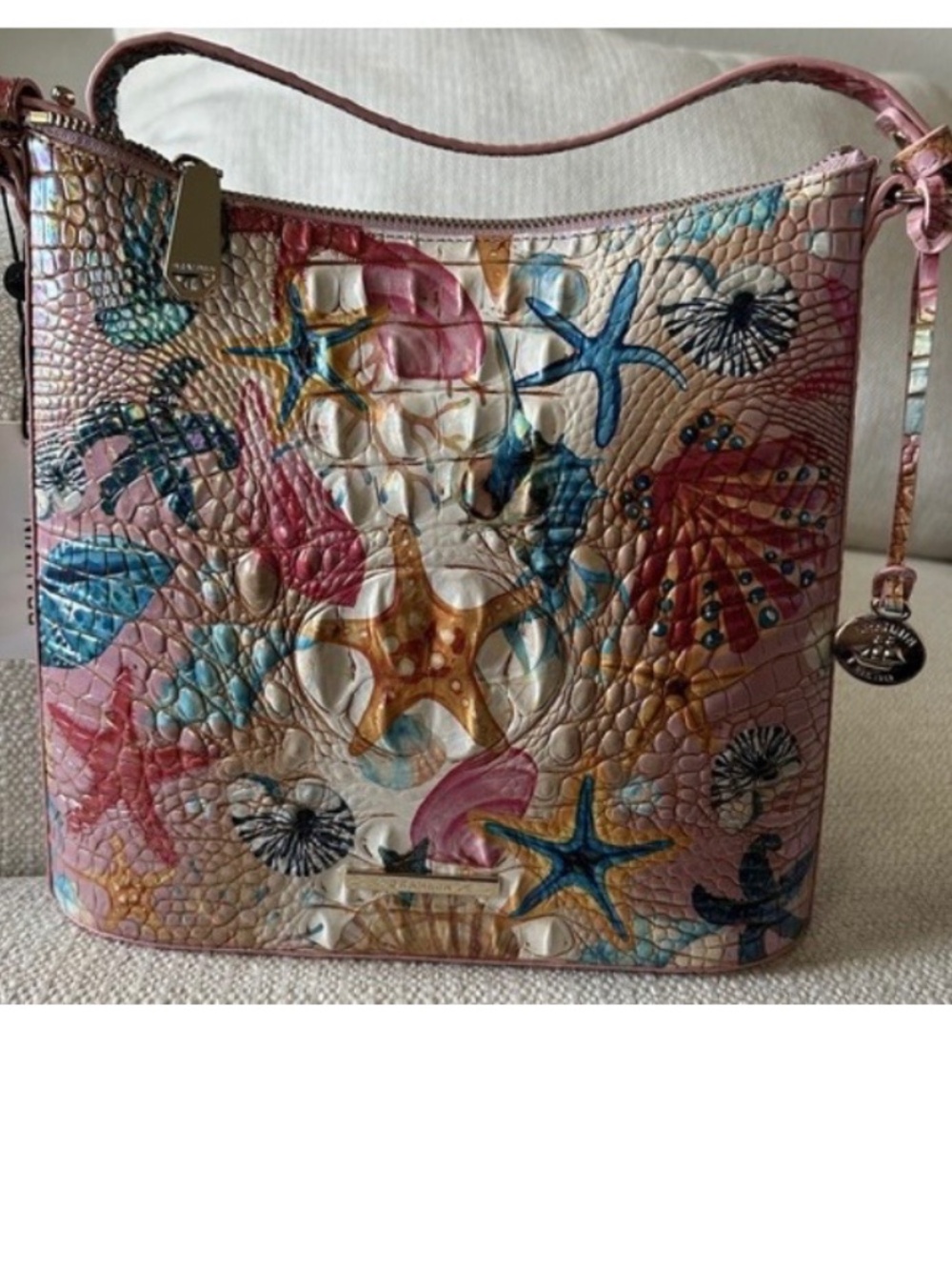 NWOT BRAHMIN KATIE-STARLIGHT OMBRÉ CROSSBODY MELBOURNE BAG